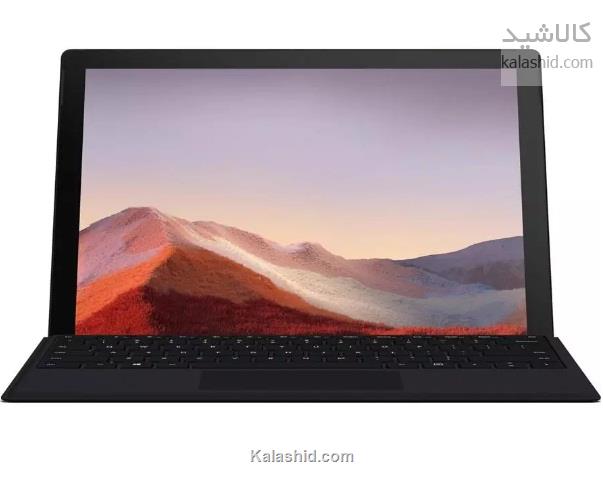 تبلت مایکروسافت مدل Surface Pro 7 - C به همراه کیبورد Black Type Cover با پردازنده i5 و حافظه 256 گیگ